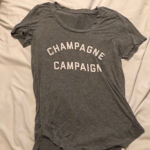 Champagne Campaign tee